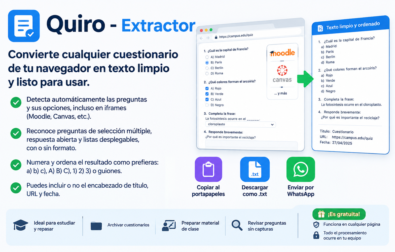 Quiro – Extractor